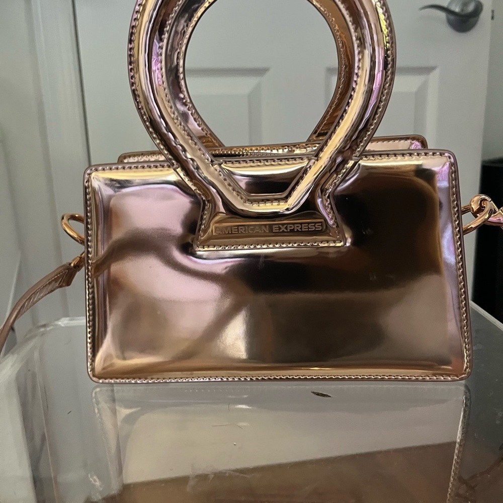 Luar limited AMEX Rose Gold Handbag